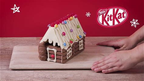 Kitkat Christmas Cabin Recipe Video Youtube