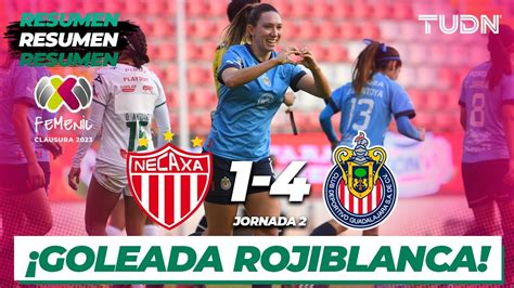 Resumen Y Goles Necaxa Chivas Liga Mx Femenil Cl J Tudn