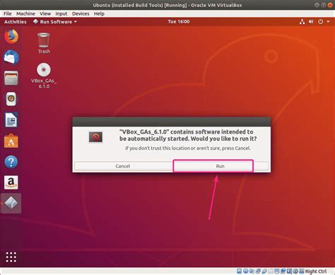 Install VirtualBox Guest Additions On Ubuntu VirtualBox VM Litespeed