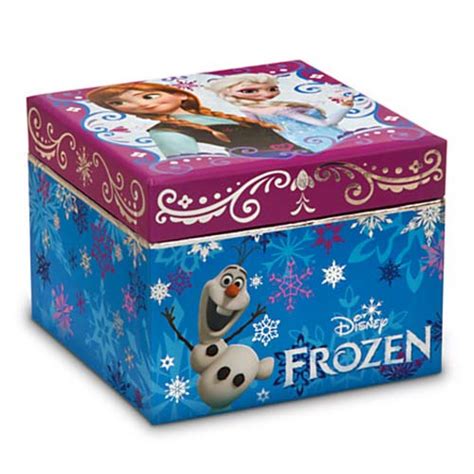 Your WDW Store Disney Trinket Box Frozen Jewelry Box Anna And