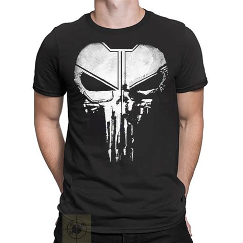 Camiseta Justiceiro Punisher Caveira Netflix Series Tam Gg Elo