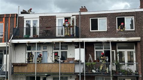 Brand Op Balkon Van Woning In De Rijnstraat At