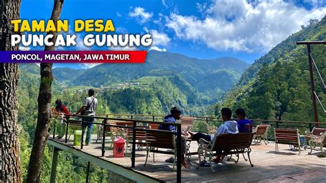 Taman Puncak Gunung Pemandangan Alam Taman Wisata Desa Genilangit