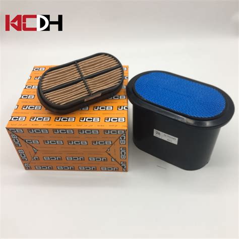 Excavator Engine Spare Parts Air Filter Element For Jcb