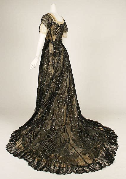 WikiVictorian On Twitter Evening Dress 19068 The MET