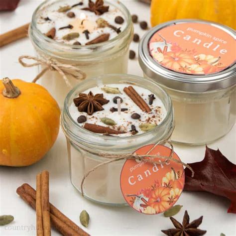 DIY Pumpkin Spice Candles – Fall Candles Recipe with Essentials Oils