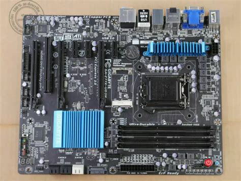 Gigabyte Ga Z77x Ud3h Lga 1155 Ddr3 Intel Z77 Usb30 Hdmi Dvi Atx