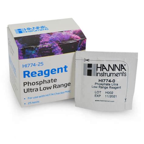 Hanna Instruments Hanna Reagents For Marine Phosphate Ulr Checker