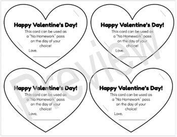 Valentine's Day Card From Teacher by That Fun Teacher | TPT