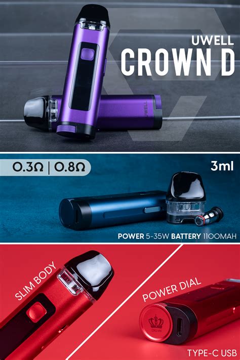 Uwell Crown D Pod Mod Kit