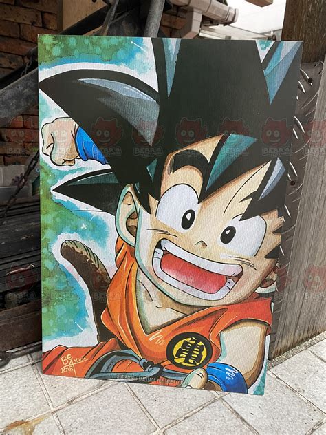 Goku niño/ Retablo – bebba.com.co