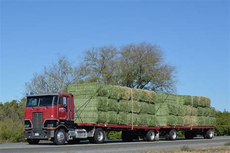 Bradleys Blog Conventional And Cabover Hay Hauler Trucks