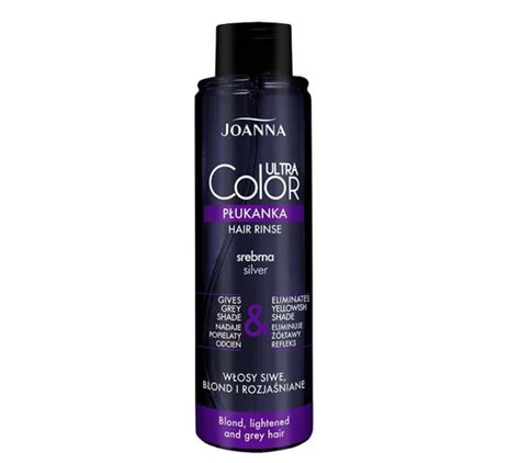 Joanna Ultra Color System płukanka do włosów srebrna 150 ml