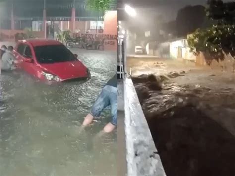 Chuva Forte Causa Estragos E Alaga Ruas Em Zonas De Teresina