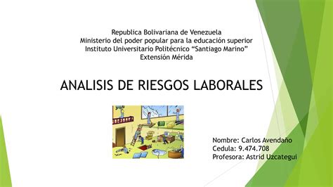 Analisis De Riesgos Laborales PPT Descarga Gratuita