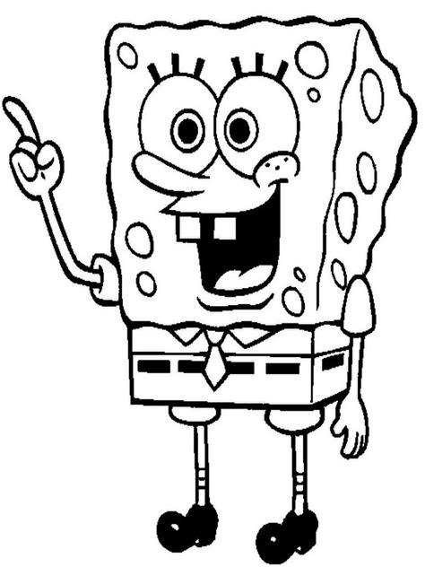 Simple Spongebob Drawing at PaintingValley.com | Explore collection of ...