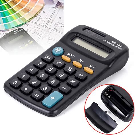 Mini Calculadora De Bolso kk 402 Pequena 08 Dígitos Shopee Brasil