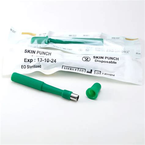 1pc Professional Dermal Punch For Skin Piercing Micro Dermal Piercing Tool Disposable Sterilized