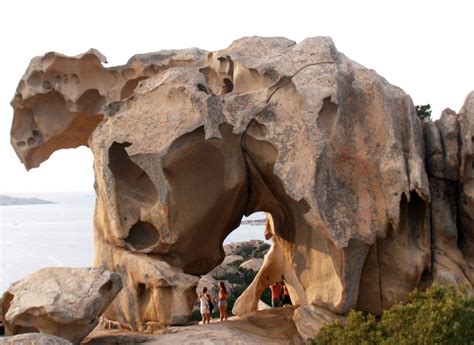 Roccia Dell Orso Palau Natural Bridge Natural Landmarks Sardinia