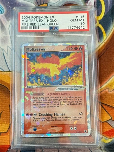 Moltres Ex Fire Red Leaf Green Values Mavin