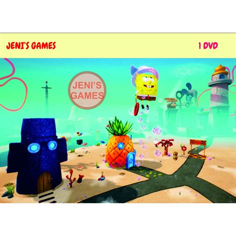 Jual DVD Games Spongbob Battle For Bikini Bottom Rehydrated Shopee
