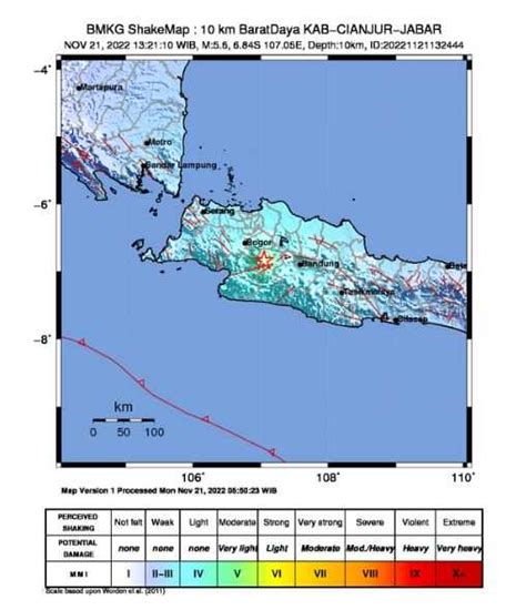 Gempa M Guncang Cianjur Getaran Juga Dirasakan Warga Jakarta