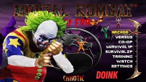 Mortal Kombat Chaotic New Era Doink Youtube