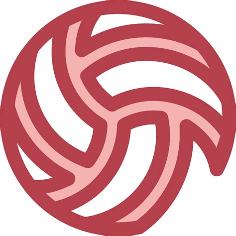 Volleyball Vector SVG Icon SVG Repo