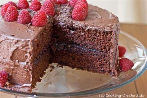 Recipe Chocolate Fudge Layer Cake Cooking On The Side