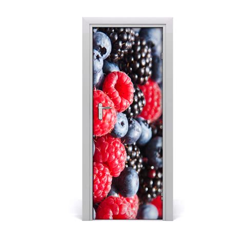 Autocollant De Porte Fruits Des Bois Tulup Fr