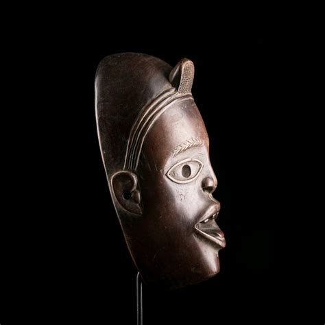 Masque Kongo Yomb Congo Ench Res Art Africain Traditionnel Galerie