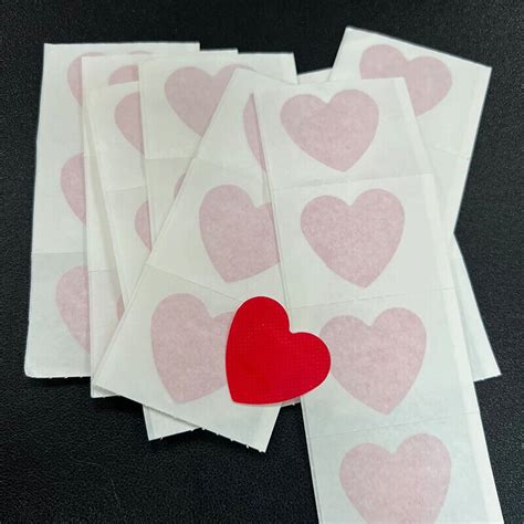 10Pcs Pad Hydrocolloid Dressing Heart Shaped Bandage Heart Shaped Self