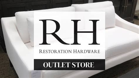 RH Restoration Hardware Outlet Browse With Me Tour YouTube