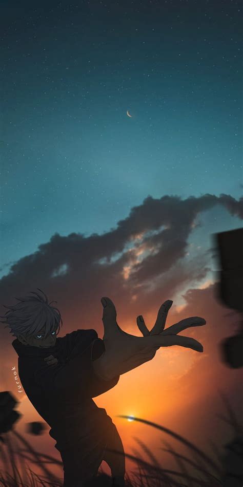 Jujutsu Kaisen Anime Gojo Gojo Satoru Hd Mobile Wallpaper Anime