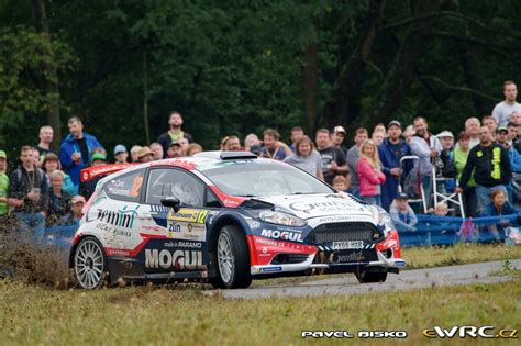 Ern Jan Ernohorsk Petr Jun Ford Fiesta R Barum Czech Rally