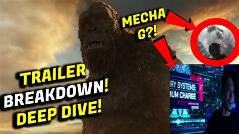 Godzilla Vs Kong Official Trailer Breakdown Mecha Godzilla Shin Godzilla Hollow Earth And More