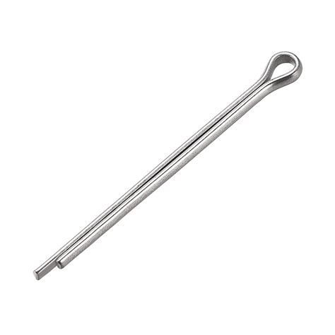 Split Cotter Pin Mm X Mm Stainless Steel Prongs Silver Tone