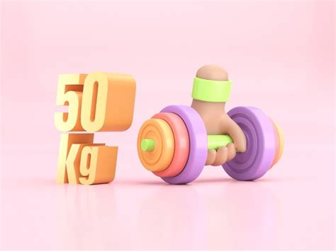 3 Cartoon 50kg Dumbbell Royalty Free Images Stock Photos And Pictures