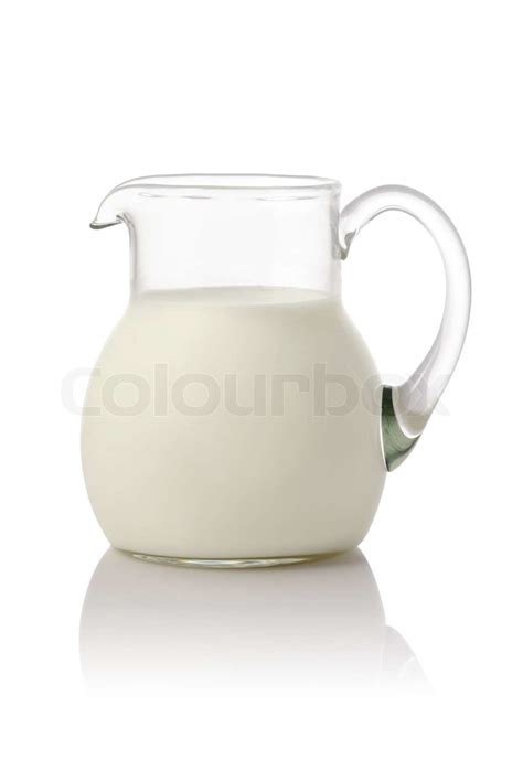 One liter of fresh milk | Stock image | Colourbox