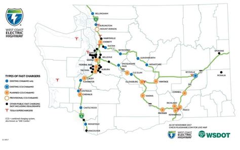 Washington State DOT Electric Vehicle Charging Infrastructure