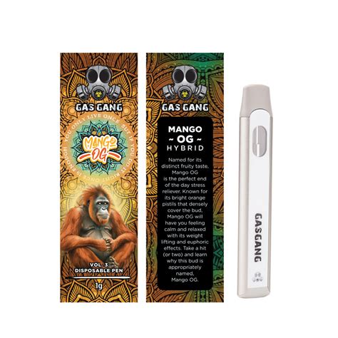 Buy Gas Gang Mango Og Disposable Pen Hybrid Online Mmj Express