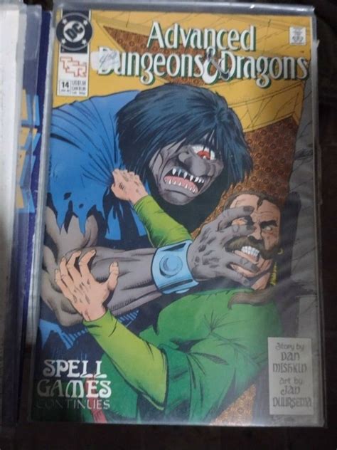 ADVANCED DUNGEONS DRAGONS 14 DC 1989 TSR Spell Games Comic Books