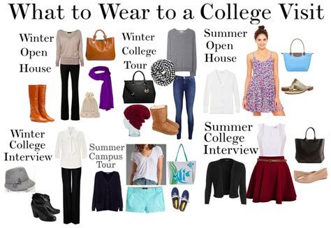 Meg Margaret Rita What To Wear To A College Visit