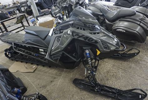 New 2024 Polaris® 850 Rmk Khaos Slash 155 Gloss Black Snowmobile In