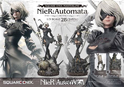 Square Enix представила два совершенно разных набора фигурок с героиней Nier Automata