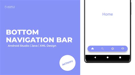 Easy Bottom Navigation Bar In Android Studio With Activities Bottom