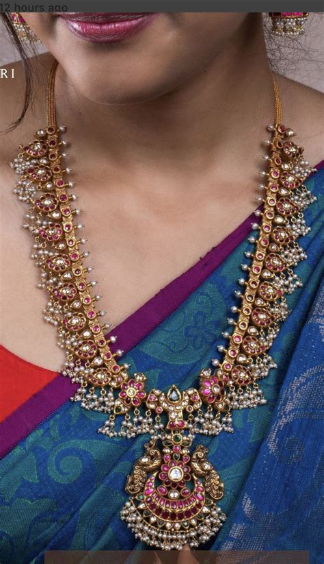 Pin By Sarayu Jandhyala On Gold Desings Indian Bridal Jewelry Sets