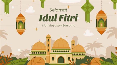 15 Poster Gambar Ucapan Selamat Idul Fitri 2024 Gratis Yang Cocok