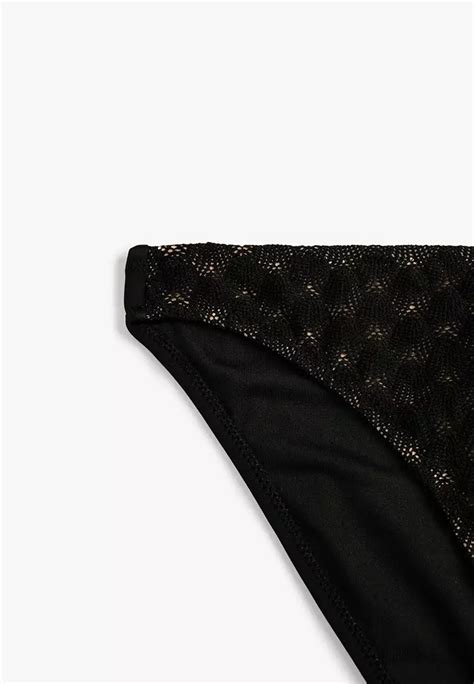 Jual KOTON Mid Waist Bikini Bottom Original 2024 ZALORA Indonesia