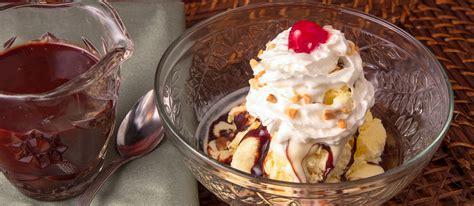 Hot Fudge Sundae Traditional Dessert From Los Angeles United States Of America